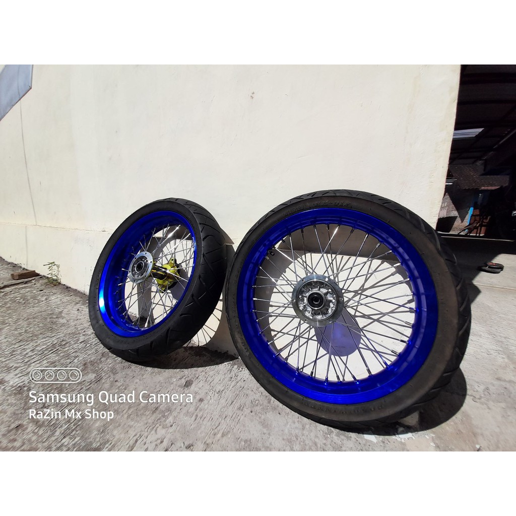BAN SUPERMOTO KAWASAKI KLX BAN SUMO D-TRACKER PNP ALL SERIES KLX 150 BF KLX 150 G KLX 150 S KLX L DA