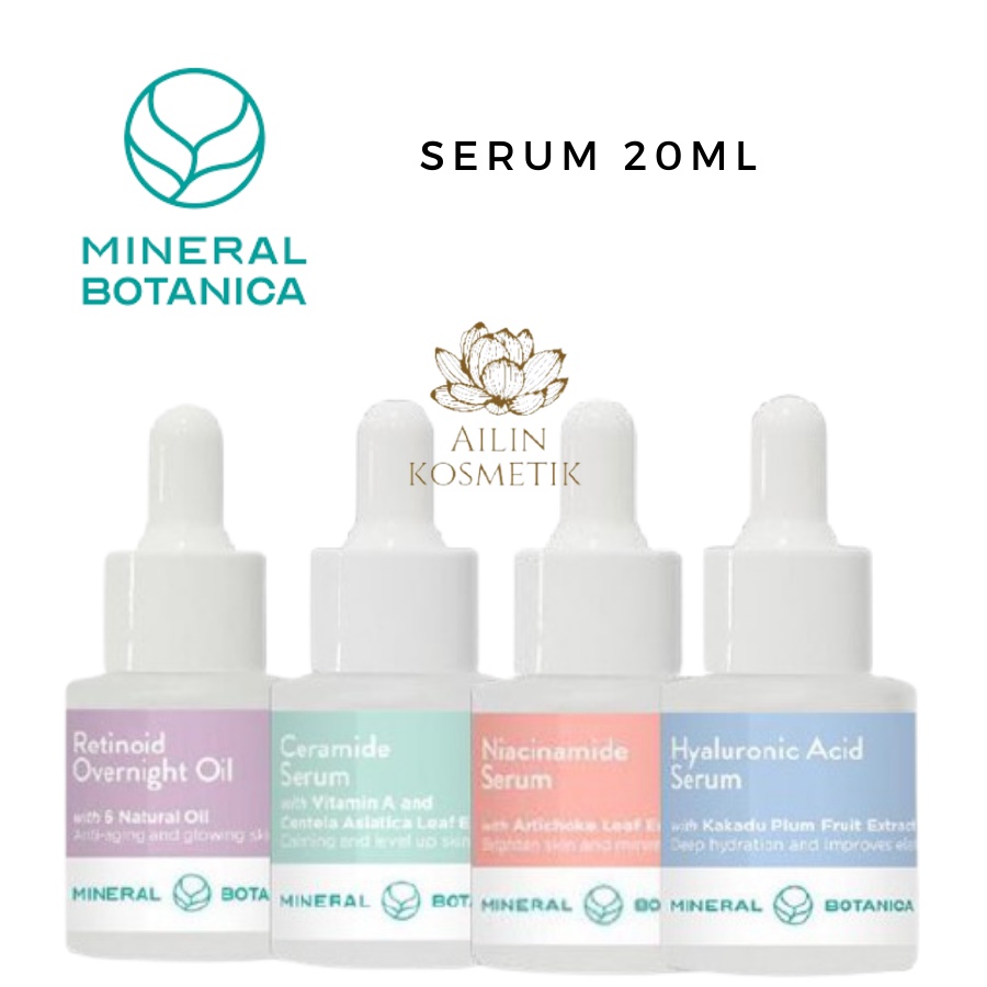 MINERAL BOTANICA SERUM 20ML  | Serum Wajah by AILIN