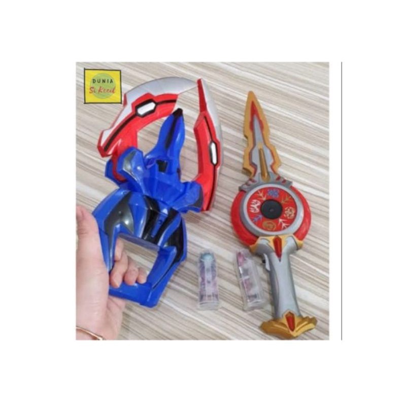 Senjata Ultraman Z Geed Orb Tiga  Ultramen X Ultrman  Rosso Mainan Anak Laki Laki MURAH