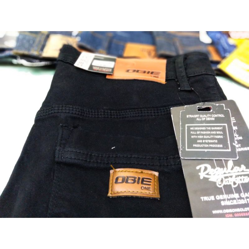 Celana panjang pensil hitam softjeans/Celana panjang skinny slim hitam panjang pria