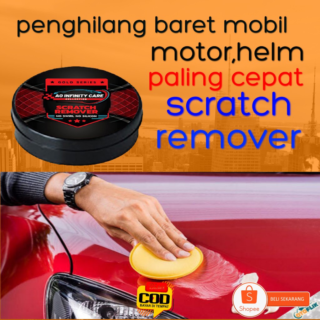 penghapus baret mobil,baret motor,baret helm scratch remover