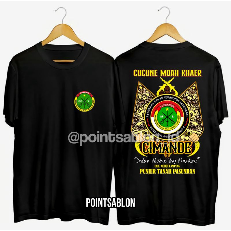 Kaos Cimande // Kaos TTKKDH // Kaos Tjimande // Baju TTKKDH // Baju Cimande // Baju Tjimande.