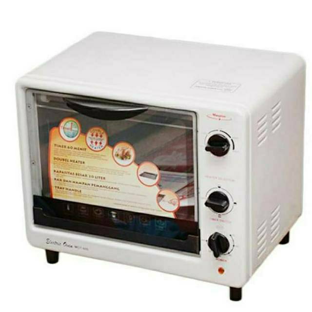 Oven Listrik MASPION 20 Liter MOT 600 - Oven - Garansi 1 Tahun