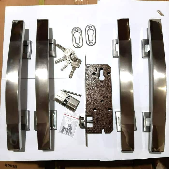 paket murah tarikan pintu 2 komplit pegangan pintu pull han