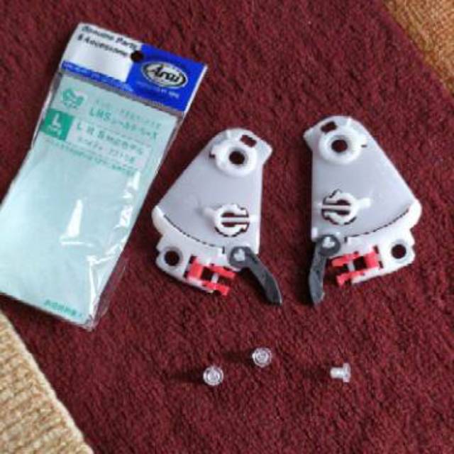 Baseplate SaL original arai dudukan kaca helm arai rr4 arai profile