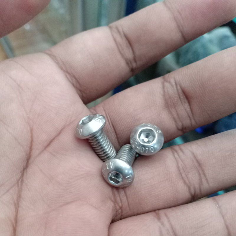 baut selincer RC3 baut silencer rc3 bahan stainles 6x12
