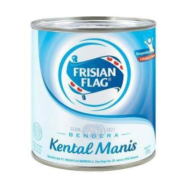

FRISIAN FLAG - Susu Bendera Kental Manis Putih Kaleng 370gr