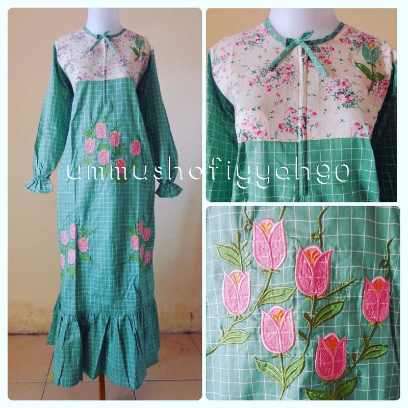 daster bordir malang ( L) / daster katun cantik