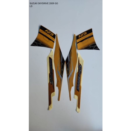 STRIPING SKYDRIVE 2009 GOLD