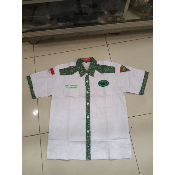 KEMEJA BATIK RAPI BONUS NAMA
