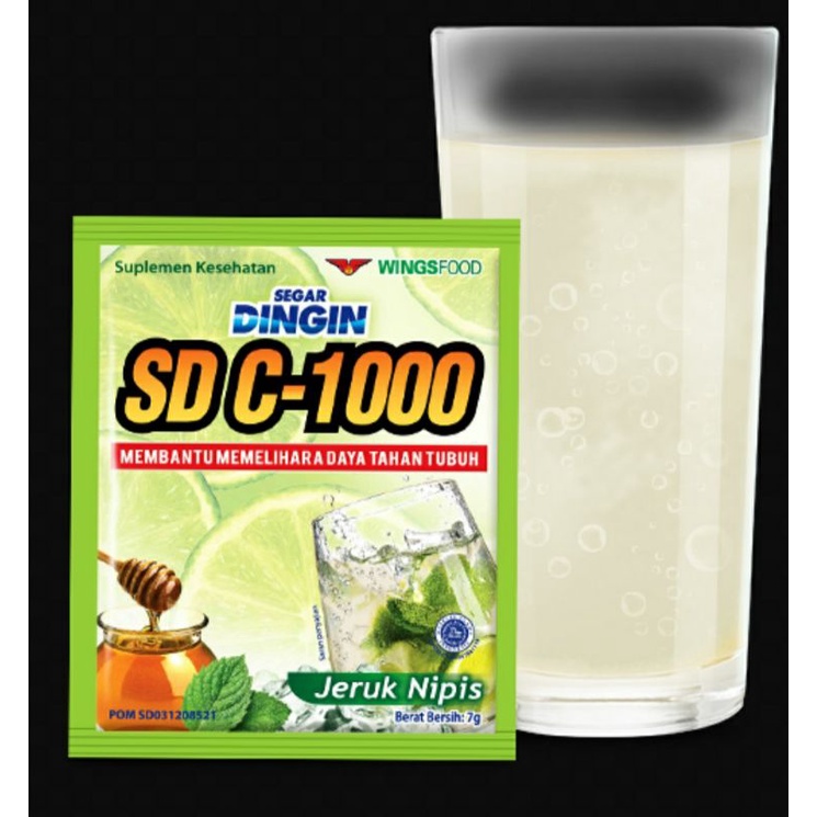 segar dingin C-1000 (1 renteng 12 bks)