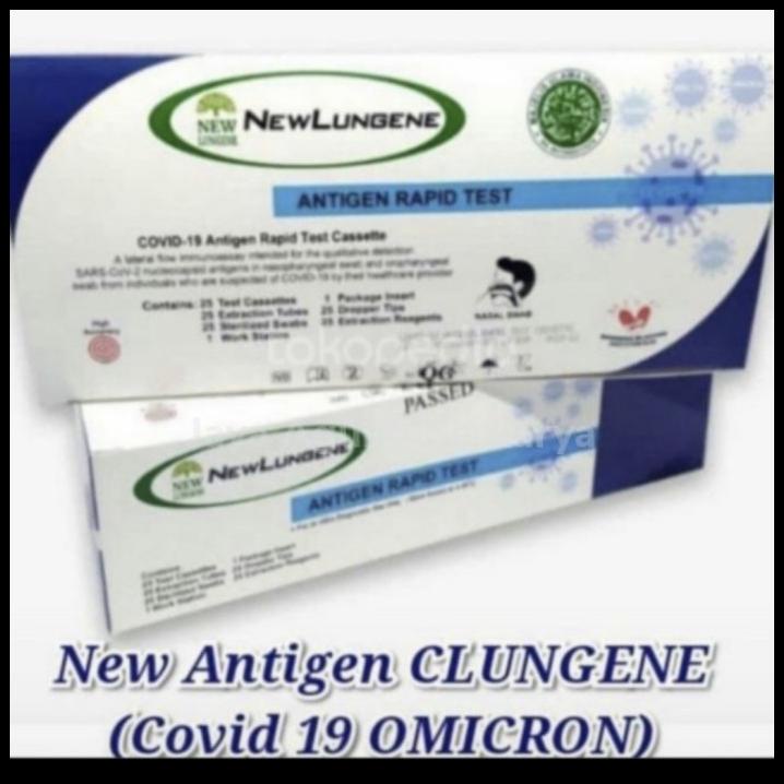 New Lungene Antigen 1 Box Omicron