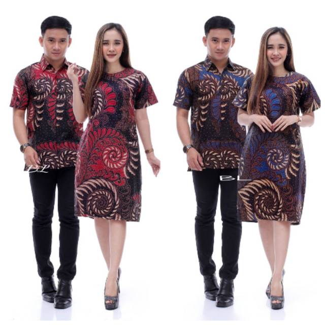 COUPLE DRESS BATIK ,COUPLE BATIK