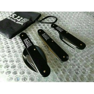 Set Peralatan Camping 5.11 Tactical Series Sendok,Garpu,Pisau Lipat