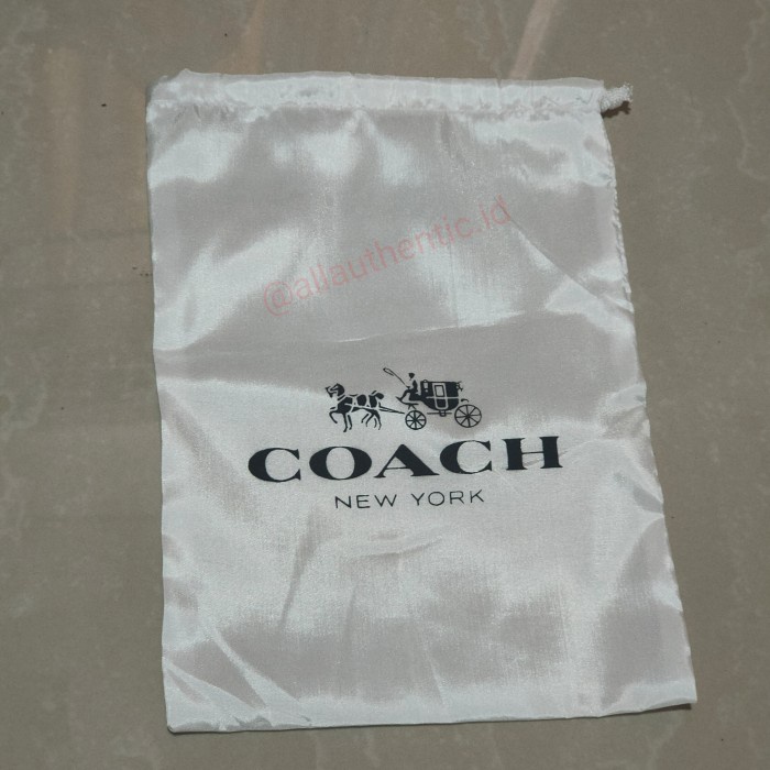 PROMO Sarung Tas Dompet Dustbag Dust Bag Pengganti Coach 18x25cm Bahan Satin
