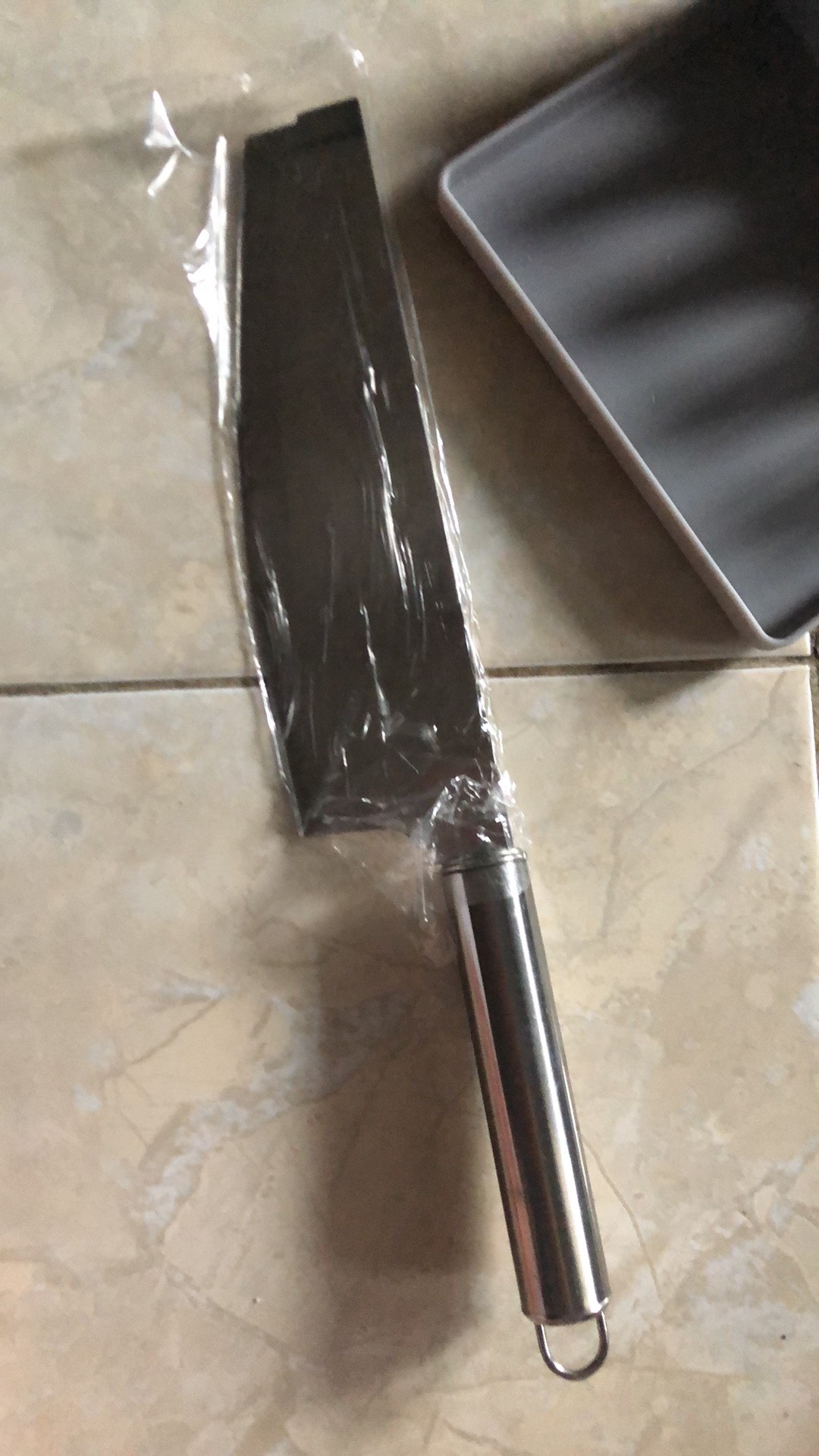 Pisau Dapur Tajam Full Stainless Japan Design Premium Quality - Sedang