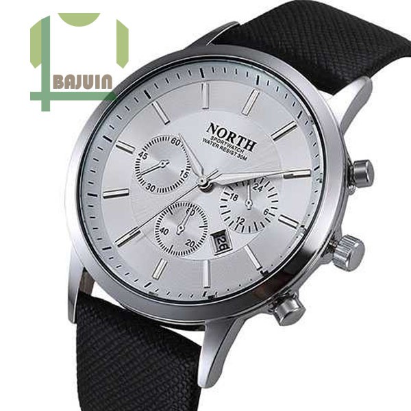 Jam Tangan Pria NORTH Analog / Jam Tangan Cowok North - 6009