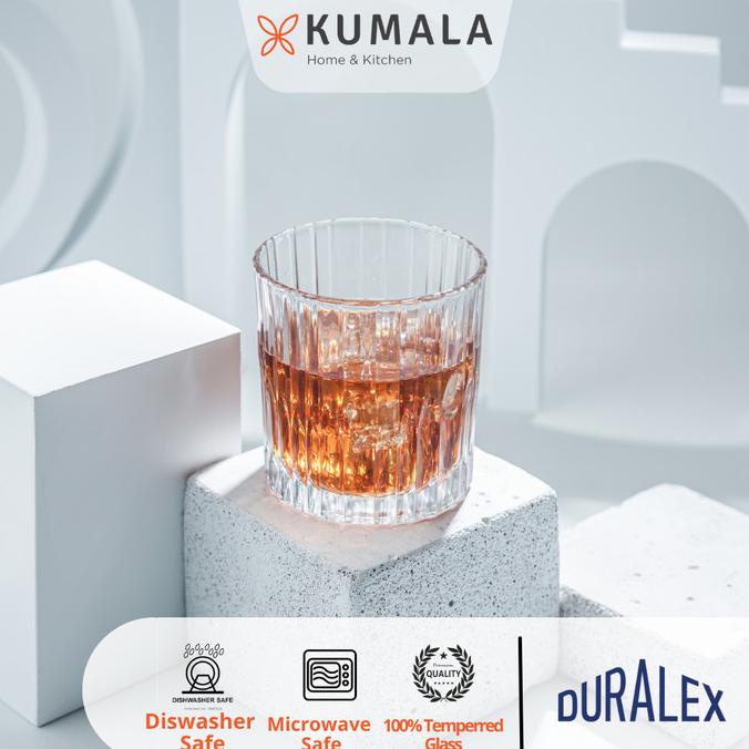 Duralex Manhattan Tumbler 220 ml Gelas Whisky / Gelas Cafe/ Gelas Kopi