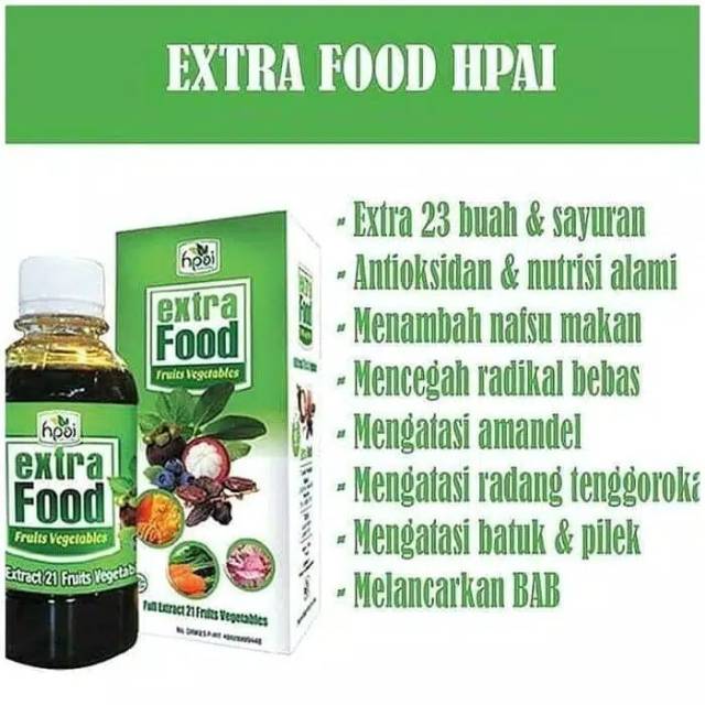 Extrafood Madu Hni Hpai Suplemen Vitamin Anak Indonesia