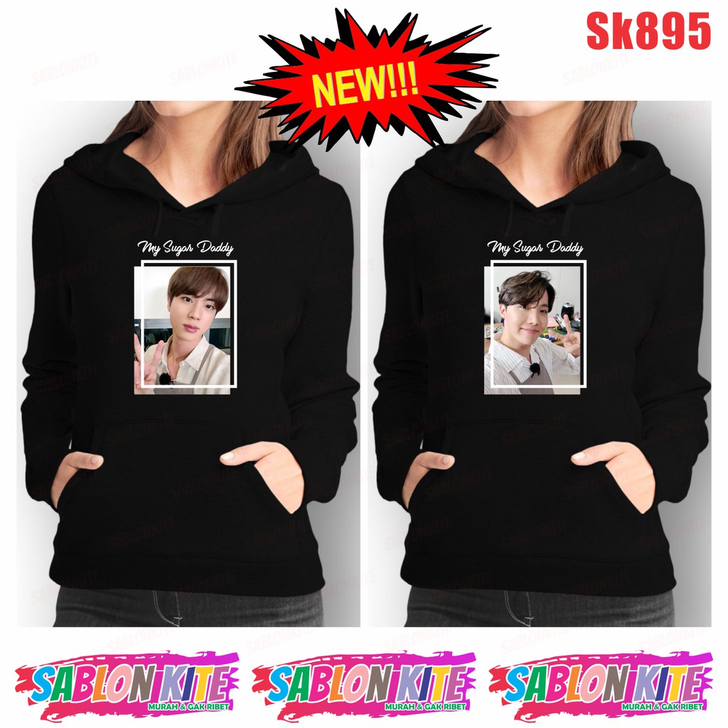 MURAH!!! HOODIE KPOP SUGAR DADDY SK895 JIMIN JUNGKOOK TAEHYUNG NAMJOON SUGA SEOKJIN JHOPE