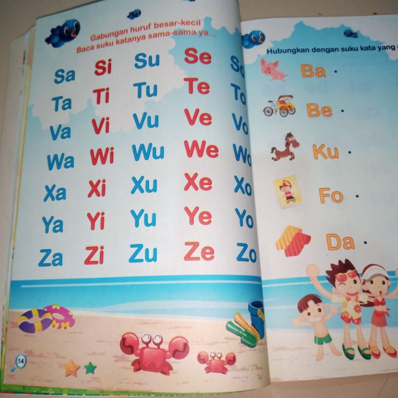 buku pandaimembaca full colour 64 halaman (21×28cm)