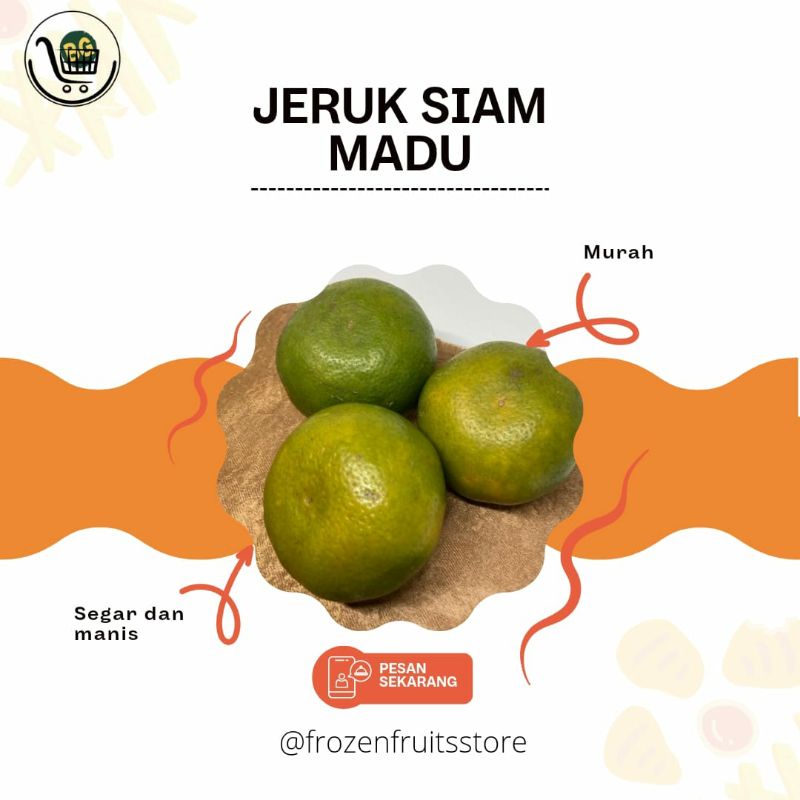 

Jeruk Siam madu, Siam madu, jeruk manis