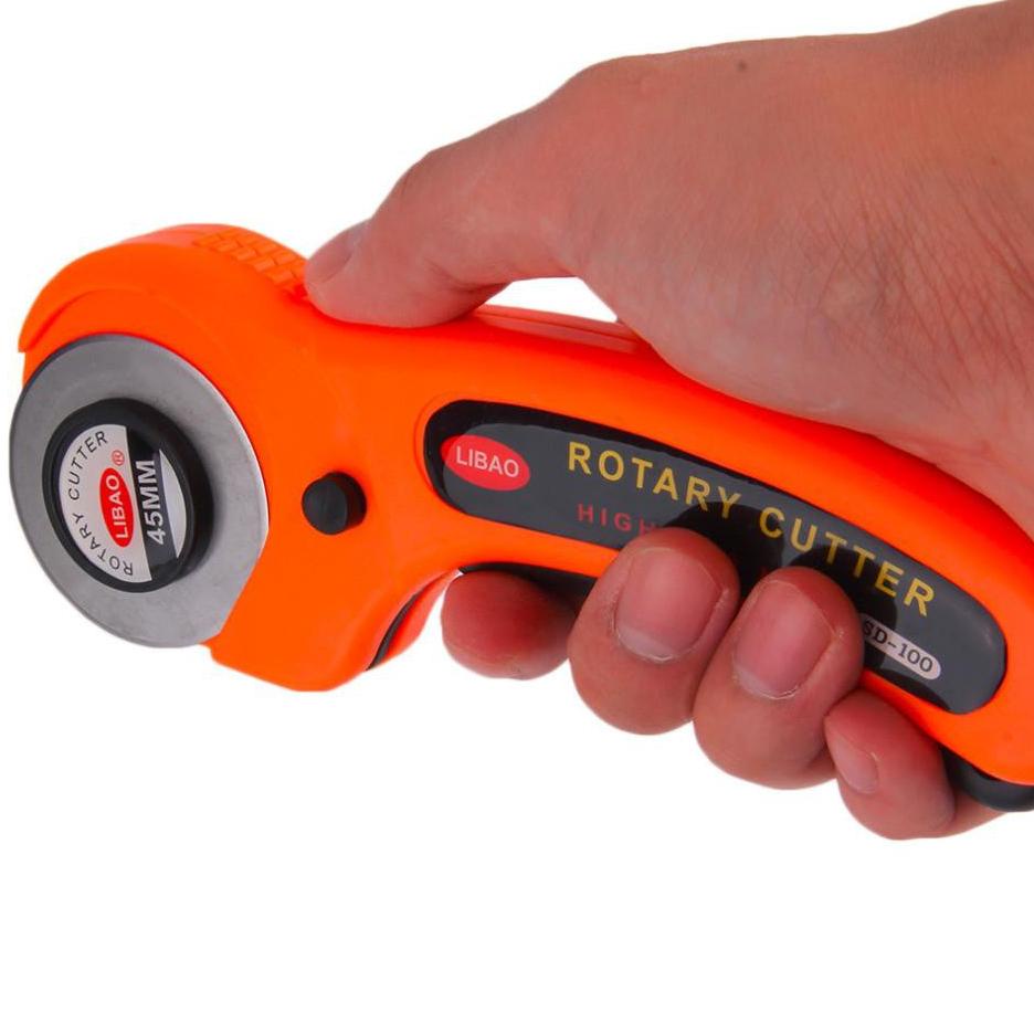 

TD9 ROTARY CUTTER 45MM KATER ALAT PEMOTONG KAIN KERTAS ➥ ★★