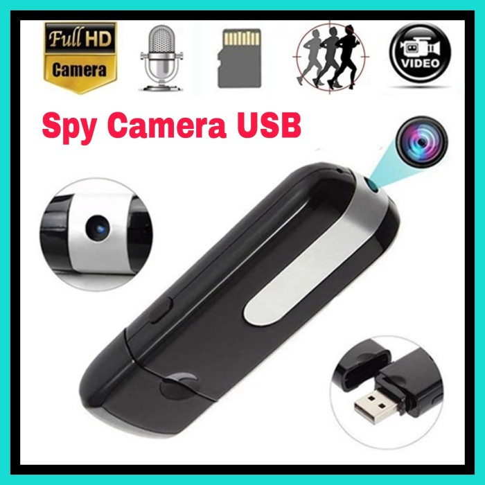 Spy Camera Model USB DVR Kamera Pengintai Recorder USB 8 - SPY CAM
