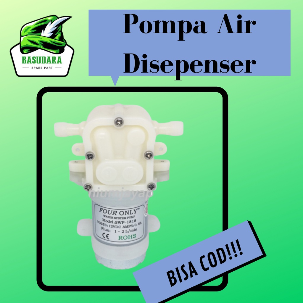 Pompa Air Dispenser Galon Bawah Universal / Water System Pump Multi / Dinamo Motor Pompa Air Dispens