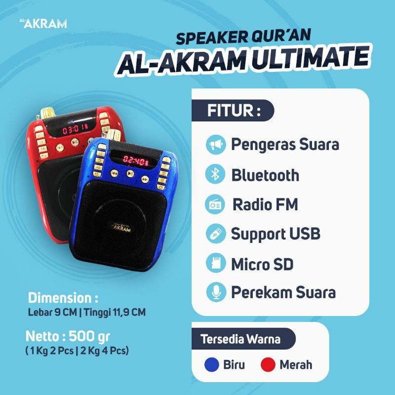 SEPIKER QUR'AN AL-AKRAM ULTIMATE 30JUZ