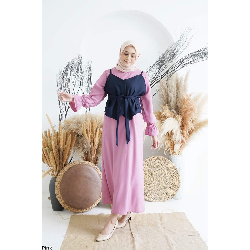 Long Dress Shakila Dres Wanita