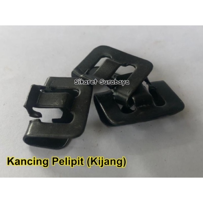 Kancing Klip Pelipit Plipit Kaca Weatherstrip Weather Strip Besi
