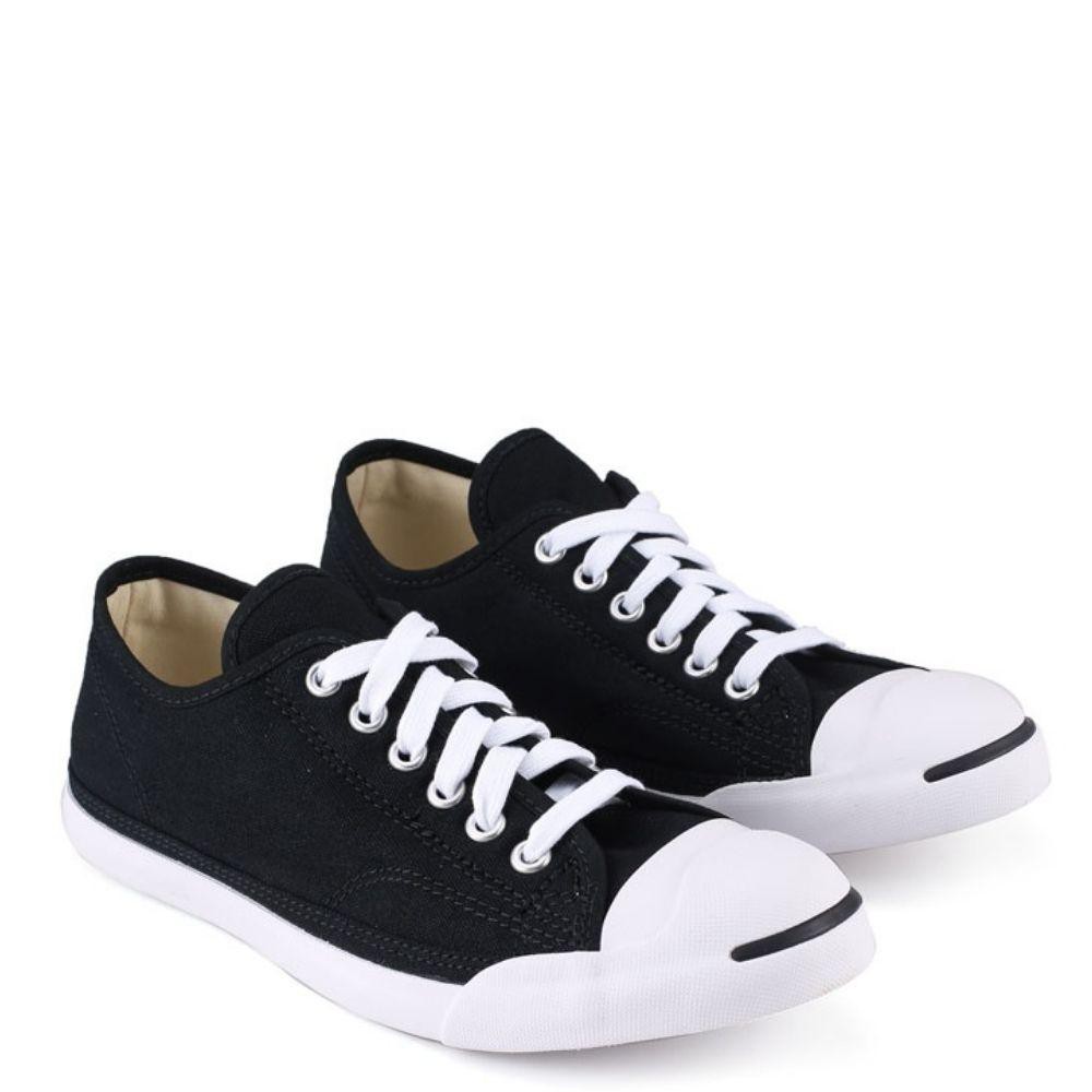 Sepatu Converse JP Jack Purcell Low Profile Canvas Color Classic Black
