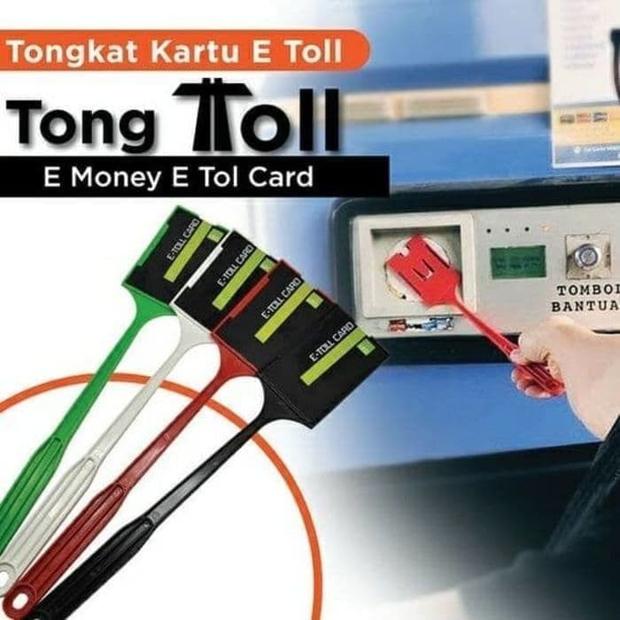 Tongkat Kartu Tol Card - Kartu Etol - Sambungan Kartu Tol - Tongkal Tol - Tongkat Perpanjang Kartu Tol