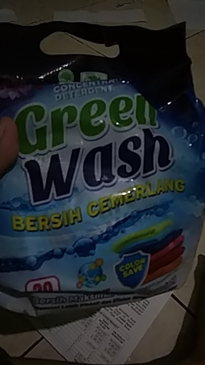 Green Wash Deterjen