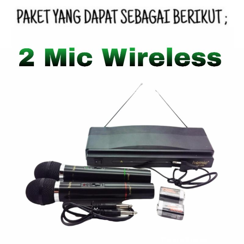 Paket Speaker PEETO 10 Inch 2 Mic Wireless Ampli Karaoke Smart Tv Youtube