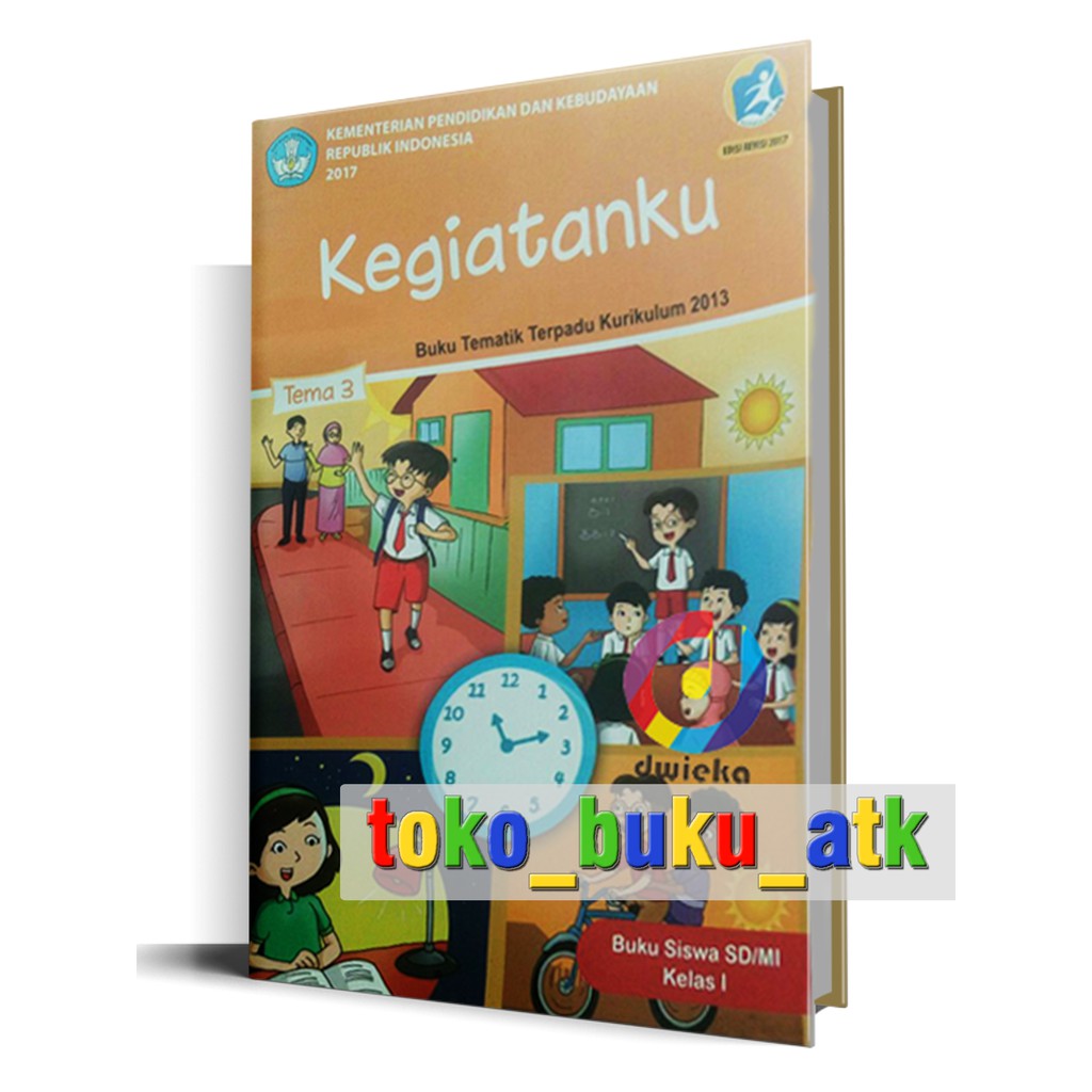 Jual Buku Tematik Kelas 1 Tema 3 Kegiatanku Kurikulum 2013 Edisi