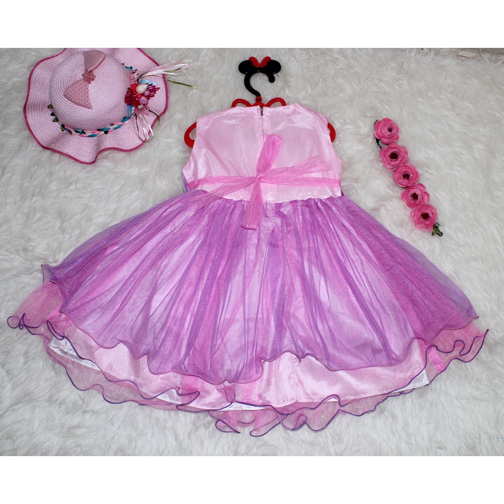 Dress Kids 3014/Promo Dress Princess Anak Impor/ Gaun Anak Korea Style/Baju Party Murah