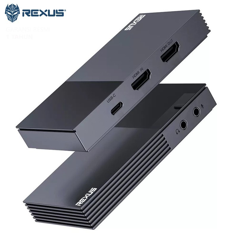 HDMI Video Capture Card Rexus HD200 HDMI 4K Game Stream and Record