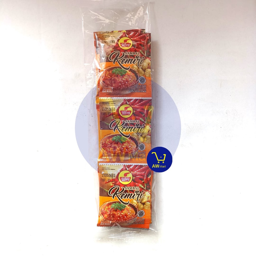 SAMBAL ULEG FINNA RENCENG (10 SACHET X 20 GRAM) - ALL VARIAN