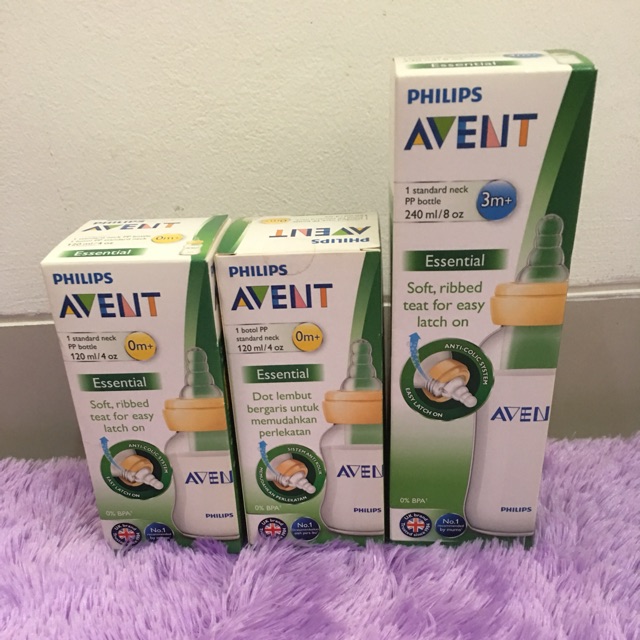Botol susu avent essensial preloved