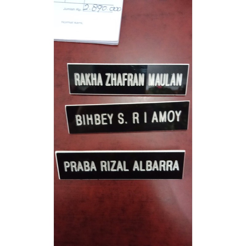 

Papan Nama