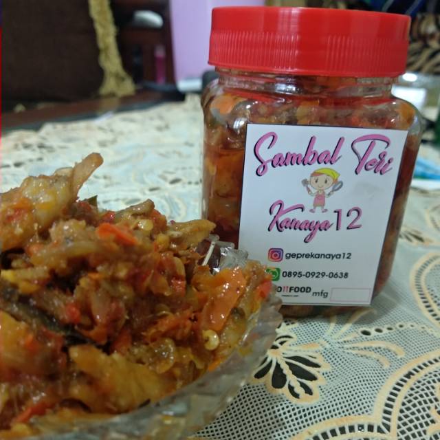 

Sambal teri kanaya12 150gr