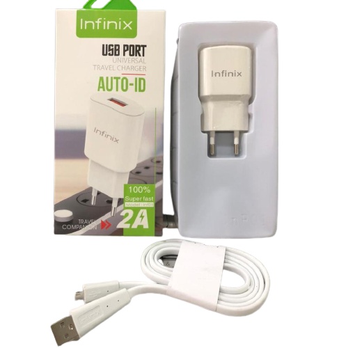 Charger INFINIX Hot 9 HOT 10 Hot 9 Play Smart 5 USB Micro Casan TC Infinix Smart 4 XCU32 / Travel Charger ORI INFINIX [IMPORT]