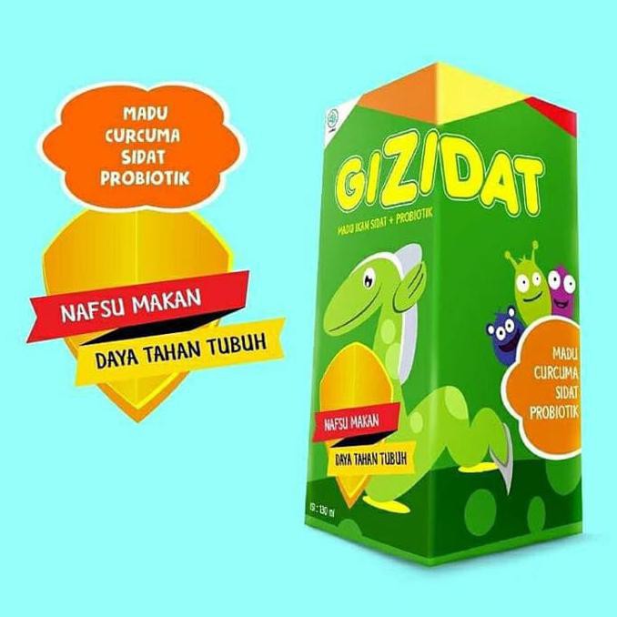 

Kualitas Terjamin Gizidat - Madu Penambah Nafsu Makan Anak 130Ml Dijamin Asli