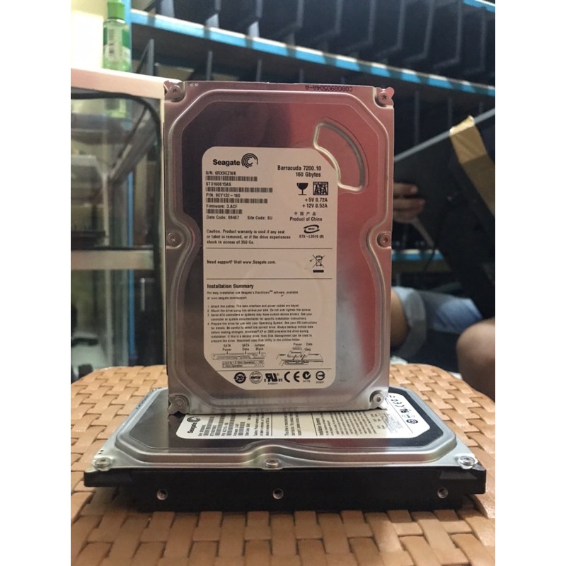 Hardisk 160GB Seagate Barracuda Slim