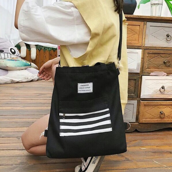 TOTEBAG WANITA RESLETING / TAS TOTE 3D,BISA RANSEL,SLEMPANG,TENTENG KOREA STYLE TB 001