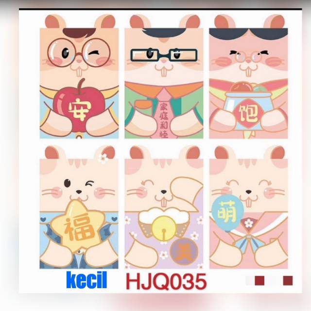 

Open PO kertas angpao shio tikus 2020