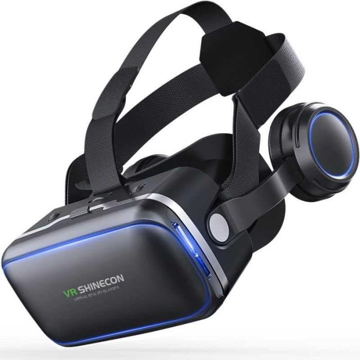 3D Vr Shinecon 6.0 Vr Box Virtual Reality + Headphone / Vr Shinecon