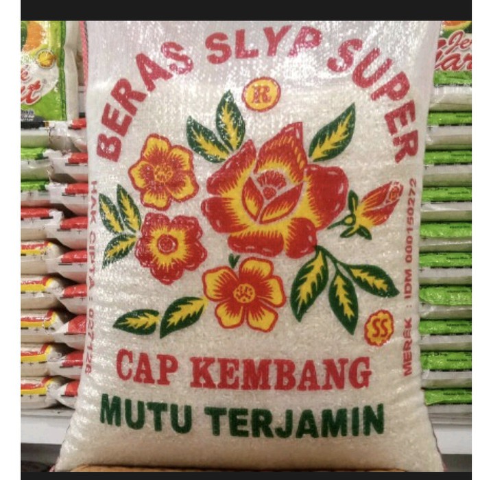 

Beras Cap Kembang 10 Kg Reguler